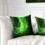 Bright Designs on Black - coussin imprimé abstrait-30616132-30616136-30735515