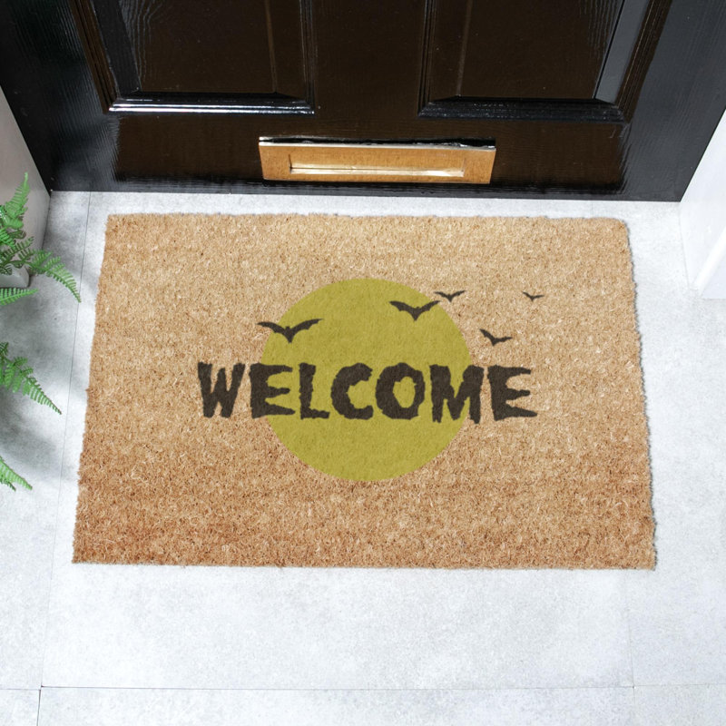 Rithul Non-Slip Animal Print Outdoor Doormat, 40cm W x 60cm L