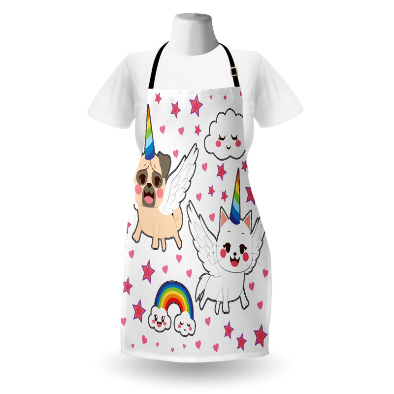 No Pattern Bib Apron