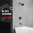 Sumerain Tub And Shower Faucet Set With 6 Spray Settings Rain Showerhead, Tub And Shower Trim Kit With Rogh-in Valve-112458207