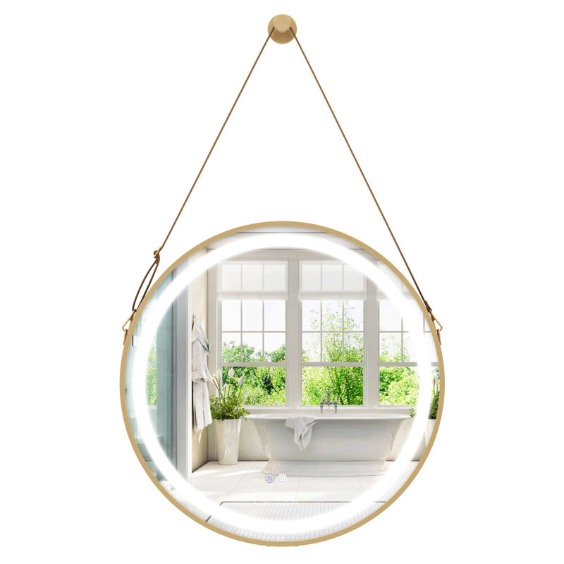 Aluminium Round Mirror