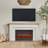 Malie 67.25'' W Freestanding Electric Fireplace-122081922