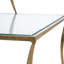 Hirsch Glass End Table