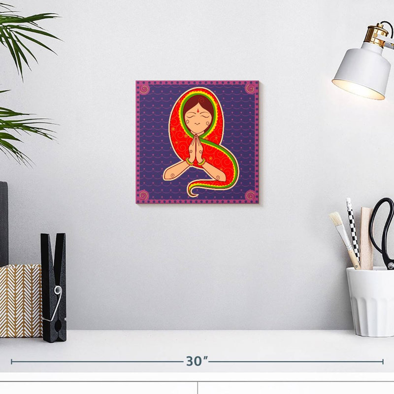 Leisha Namaste, geste, H 10 po x l 10 po