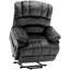 103.00 cm Wide Fabric Recliner Heated Cushion