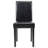 Barnesville Classic PU Leather Dining Chair, Black