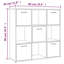 Atkin 90cm H x 90cm W Cube Bookcase-682717443