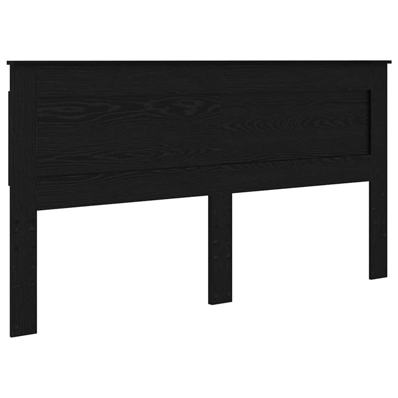 Headboard, California King, Black Oak