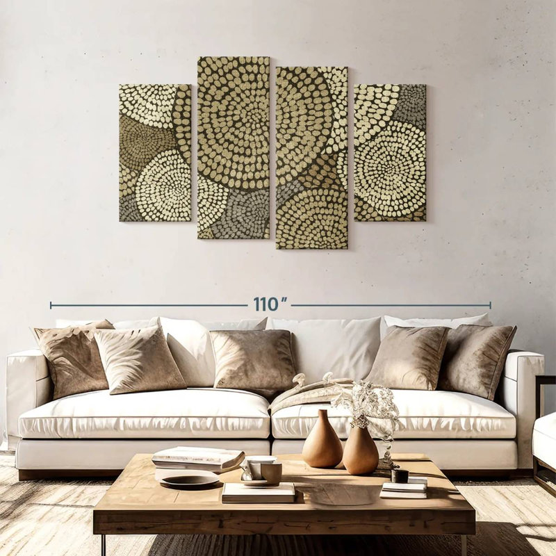 Cercles tribaux Avery, H 48 po x l 75 po