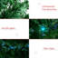 Arbre de Noël avec 24 branches colorées et une structure abondante de 6 pi de hauteur