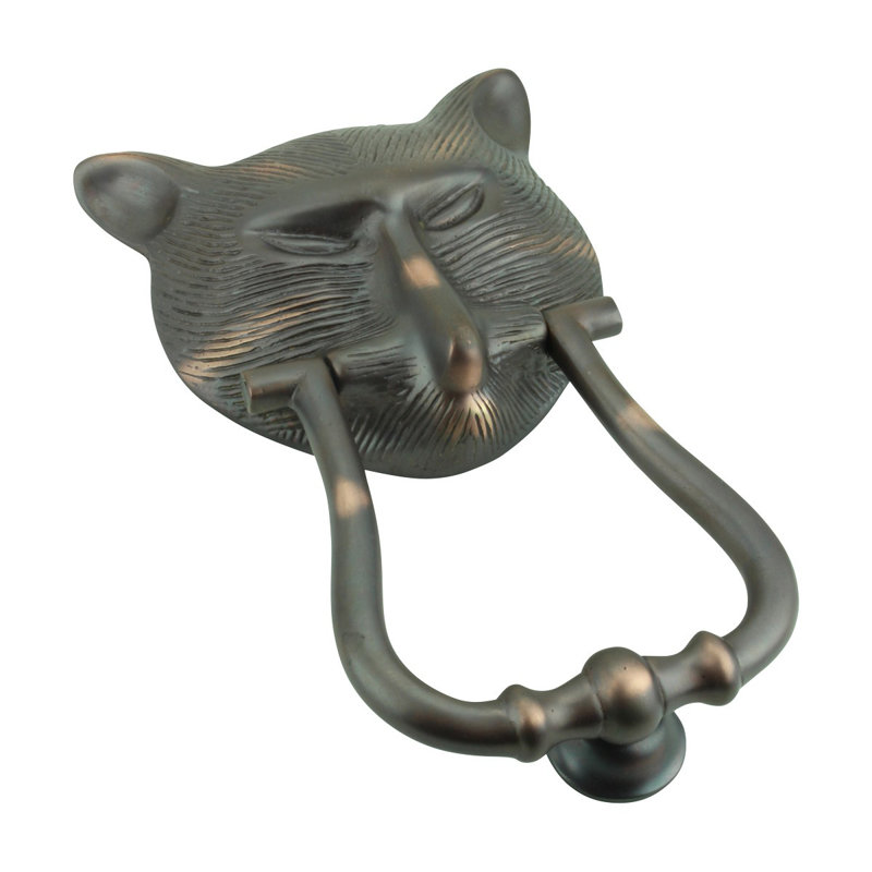 Heurtoir de porte en laiton coulé Pharaoh