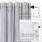 Sawyer Mill Cotton Striped Tailored Window Valance-993224181