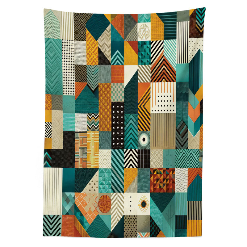 Symir Rectangle No Pattern Microfiber Tablecloth, 84" x 58"