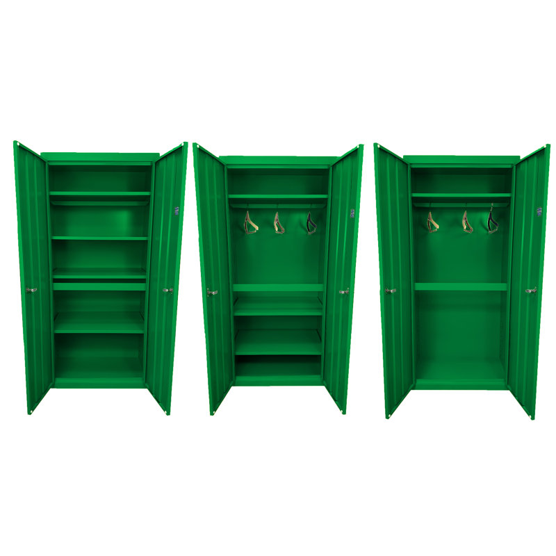 Armoire de rangement convertible, Vert feuille