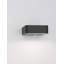 Black Integrated LED Outdoor Flush Mount