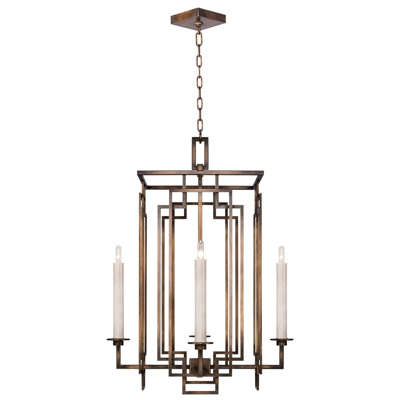 Lustre géométrique à 4 lumières Cienfuegos