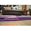 Tapis mauve / noir à motifs abstraits Mccampbell-40596126