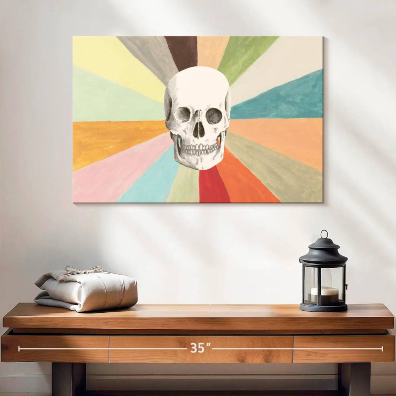 Kerner Skull Is Cool, 16" H x 24" W