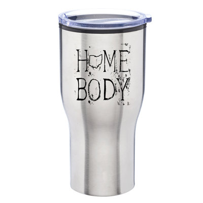 Culbuteur de voyage en acier inoxydable 28 oz Ohio