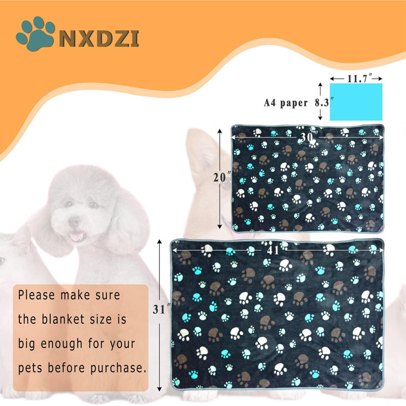 Animal Print Pet Blanket