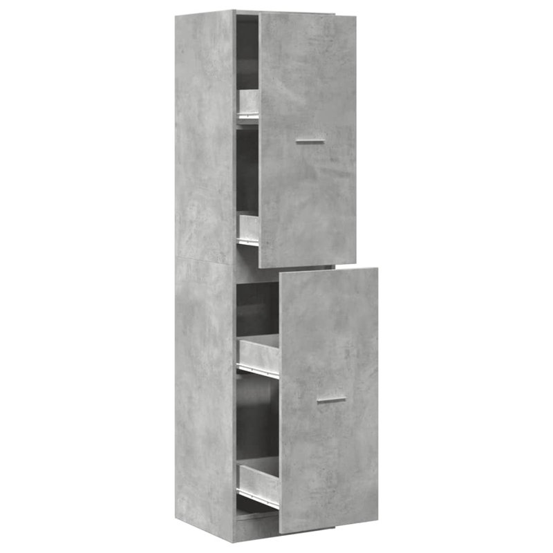 Roswita Bathroom Storage, Concrete grey