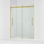 Levity Plus Frameless Sliding Shower Door, 77-9/16 In. H X 56-5/8 - 59-5/8 In. W, With 5/16 In.-Thick Crystal Clear Glass-1975576106