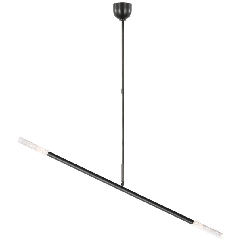 Rousseau 2 - Light LED Chandelier, Bronze