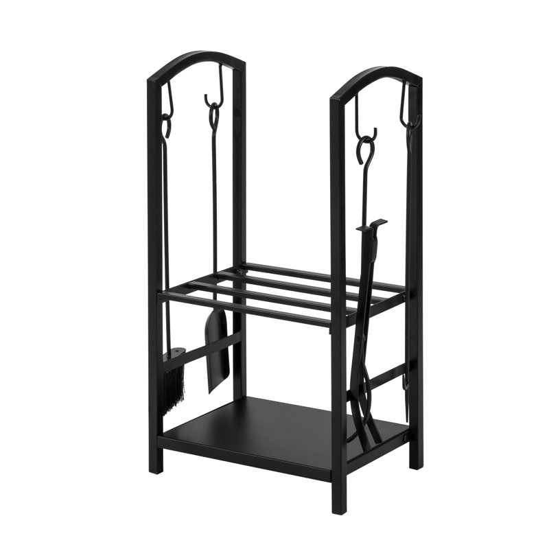 Caegan 46cm W Metal Log Rack