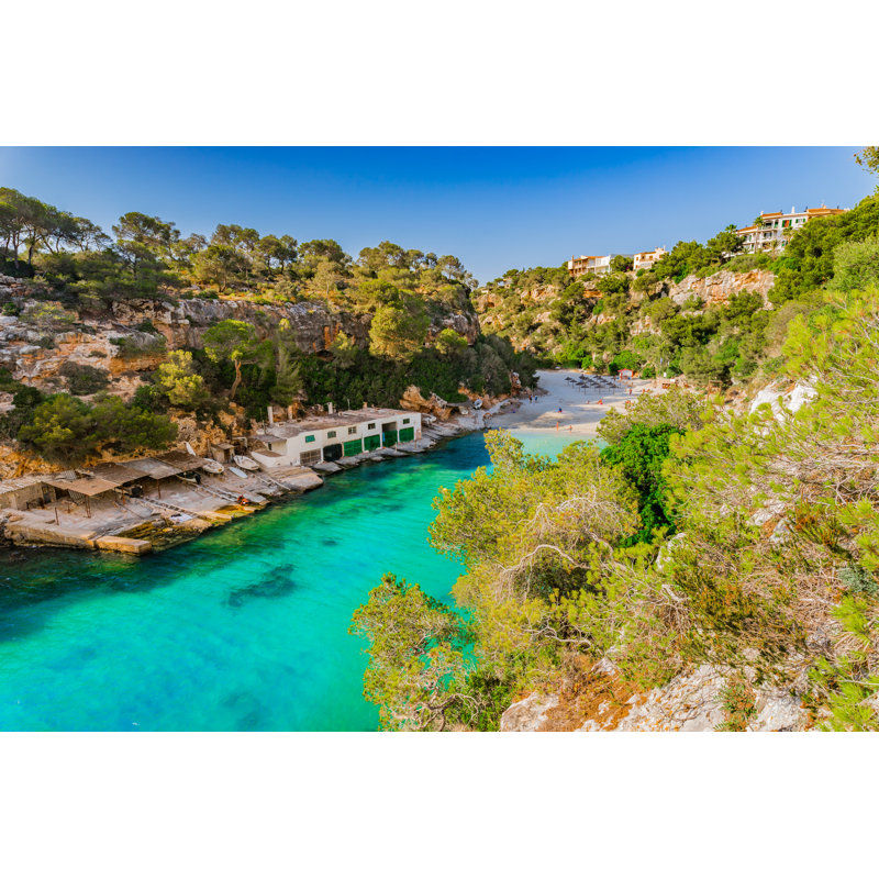 Beautiful Beach - Wrapped Canvas Print, 61cm H x 91cm W x 3.8cm D