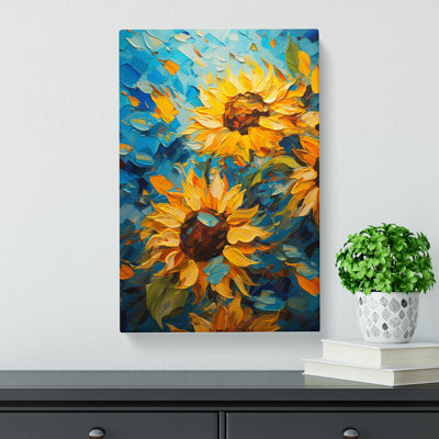 Sunflower Impressionism - Print