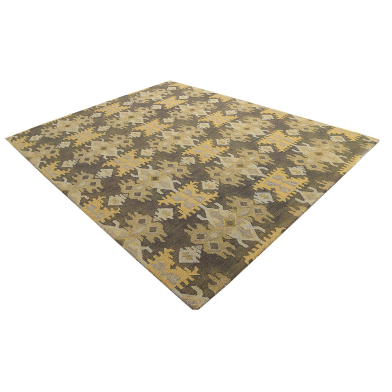 Tapis noir Otto