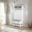 3-in-1 Multi-functional Hall Tree With Coat Rack, Storage Bench, And Shoe Cabinet For Entryway And Hallway-1593507881
