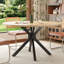 Beech Round Dining Table-2115447735