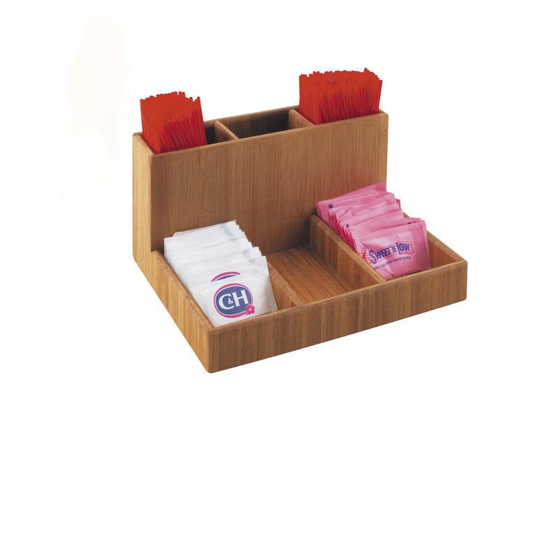 Organisateur de paquets en bambou