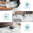 Washable Rug Modern Abstract Non-Slip Stain-Resistant Indoor Carpet Hallway Low Pile Bedroom Laundry Entrance Blue-301078551