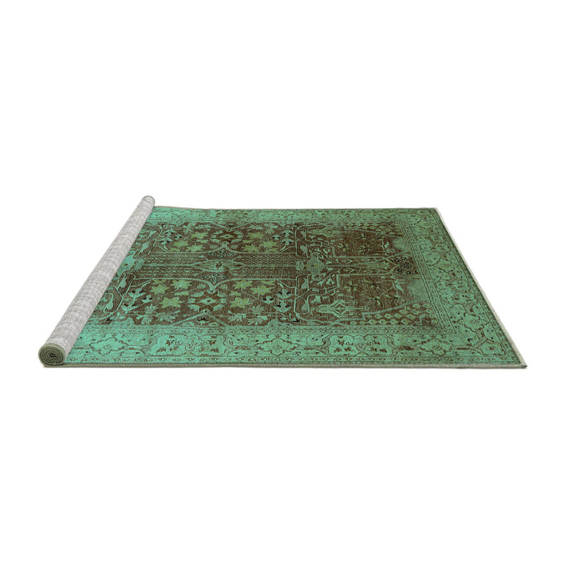 Michol Performance Oriental Indoor Rug, Square 4'