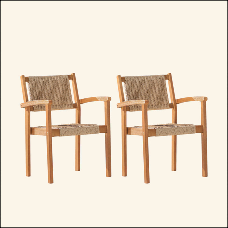 Ensemble de 2 chaises de salle à manger Mauricio