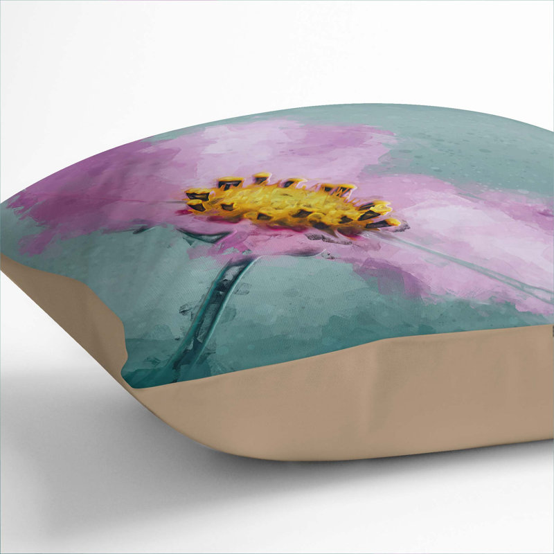Square Cushion, 40cm H x 40cm W x 15cm D, Stone