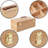 Large Beechwood Art Supply Storage Box