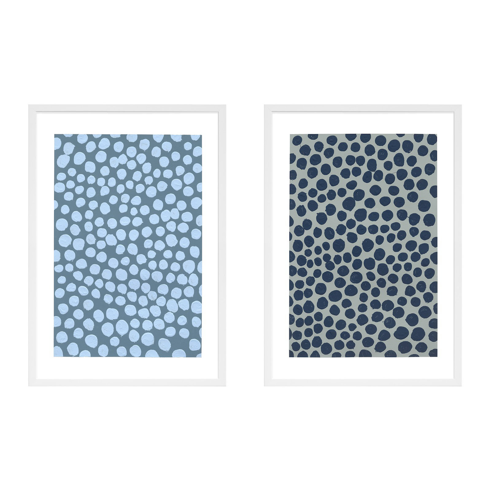 Affinity 1 by Michela Sorrentino, White, 25" H x 17.5" W x 1.25" D