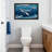 Animal Whale Swimming In Ocean Waves Pattern-1058681228-1058681231-1058681224