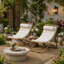 Chaise pliante d'extérieur 2 pièces TREXM