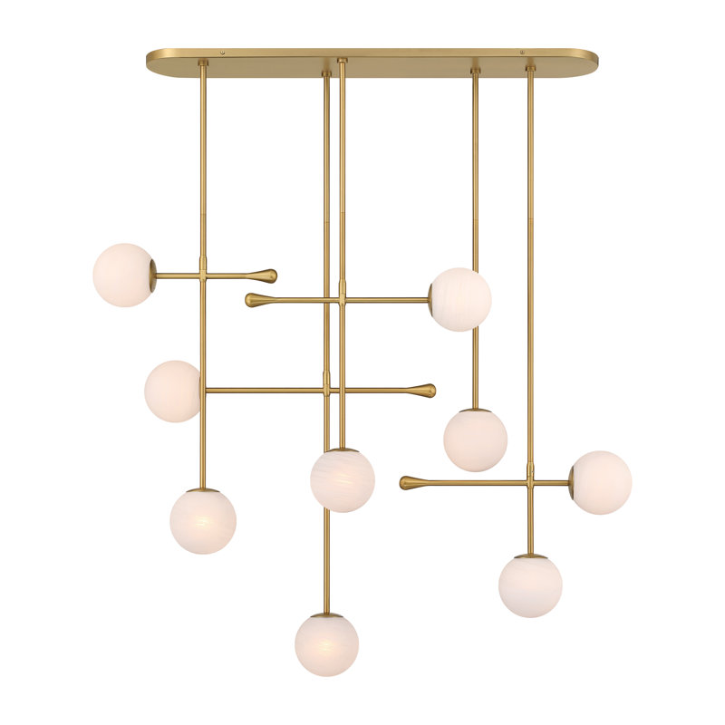 Lustre linéaire 9 lumières Ursolus