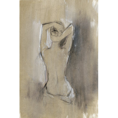 Contemporary Draped Figure I - Painting