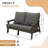 54.33 " W Plastic Loveseat with Cushions-78658982-78658983