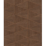 Woods and Wicker Collection Triangular Wood Tile Wallpaper Roll
