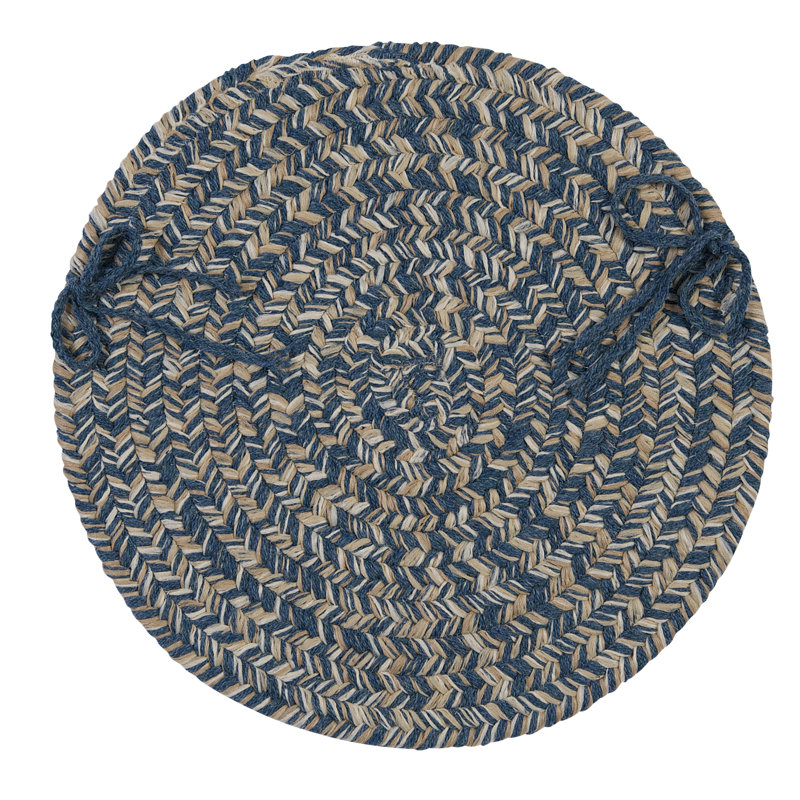 Coussin de chaise Oyler, Denim