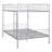 Full Over Full Metal Bunk Bed, Sliver-1525563246