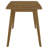 Off-White And Chestnut 5-Piece Dining Set