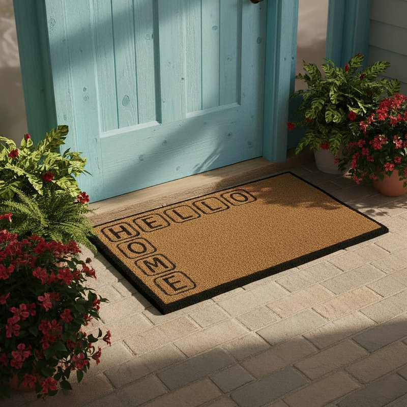 Paillasson Hello Home Coir 30 po x 18 po